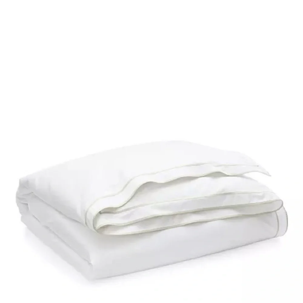Lauren Ralph Lauren Spencer Border Sateen Full/Queen Duvet Cover Wht Sage